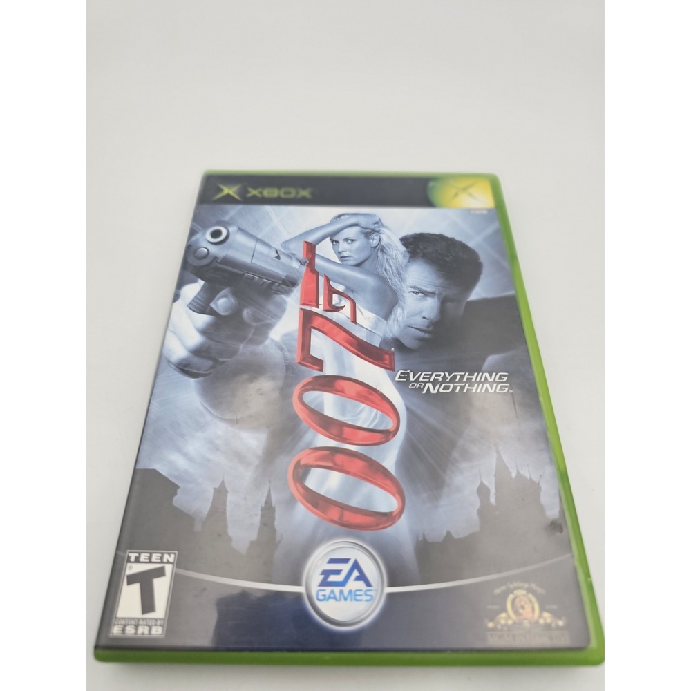 James Bond 007 Everything Or Nothing Microsoft Xbox CIB Tested Works 2004